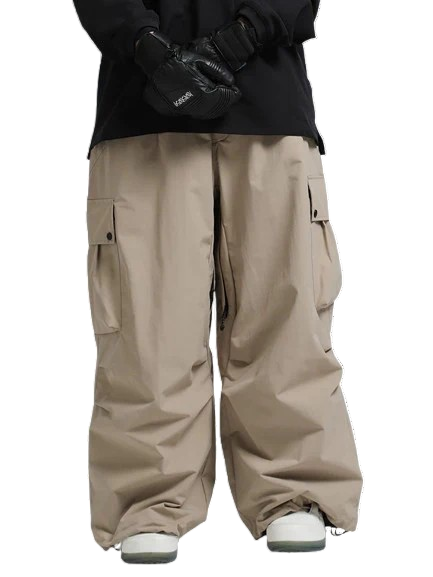 Scenery Baggy Snowpants Beige